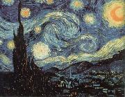 Vincent Van Gogh nuit etoilee oil